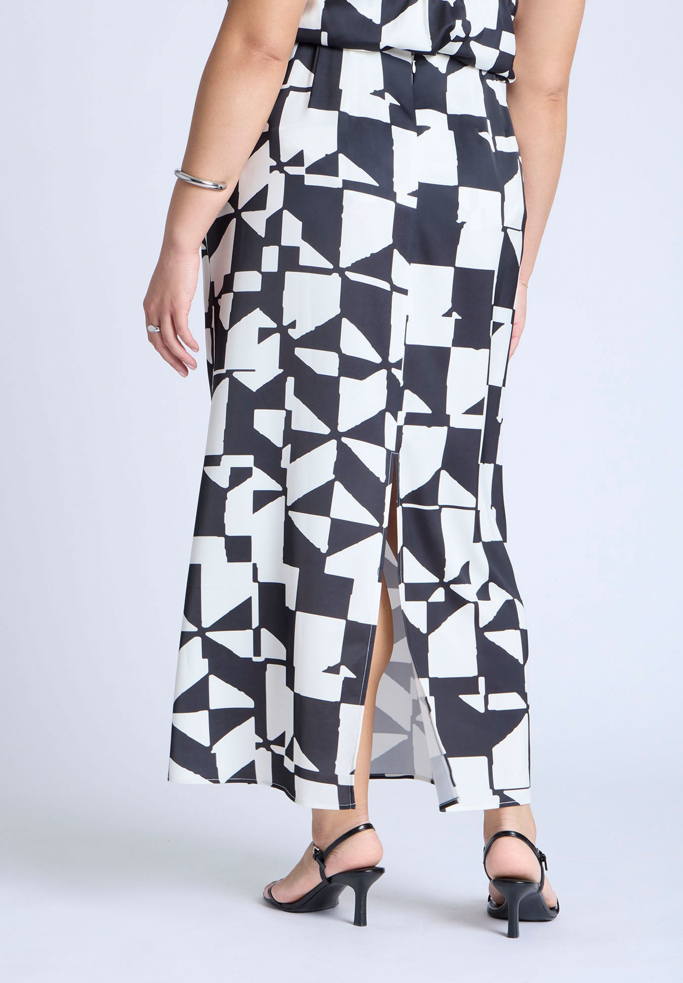 Satin Maxi Skirt image number 2