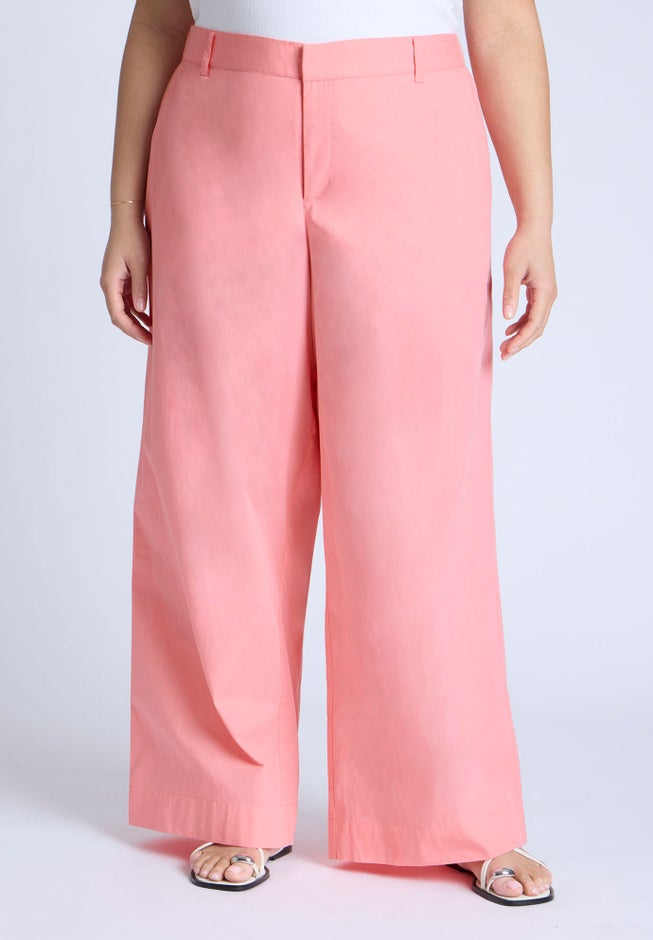 Wide Leg Cotton Pant image number 2