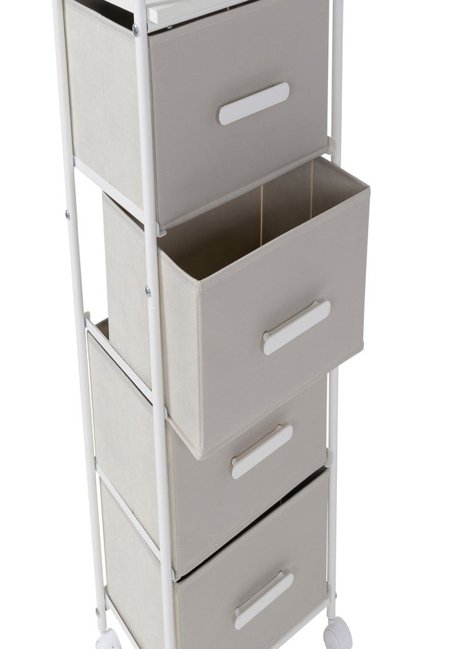 4-Drawer Cart With Charging Station image number 5