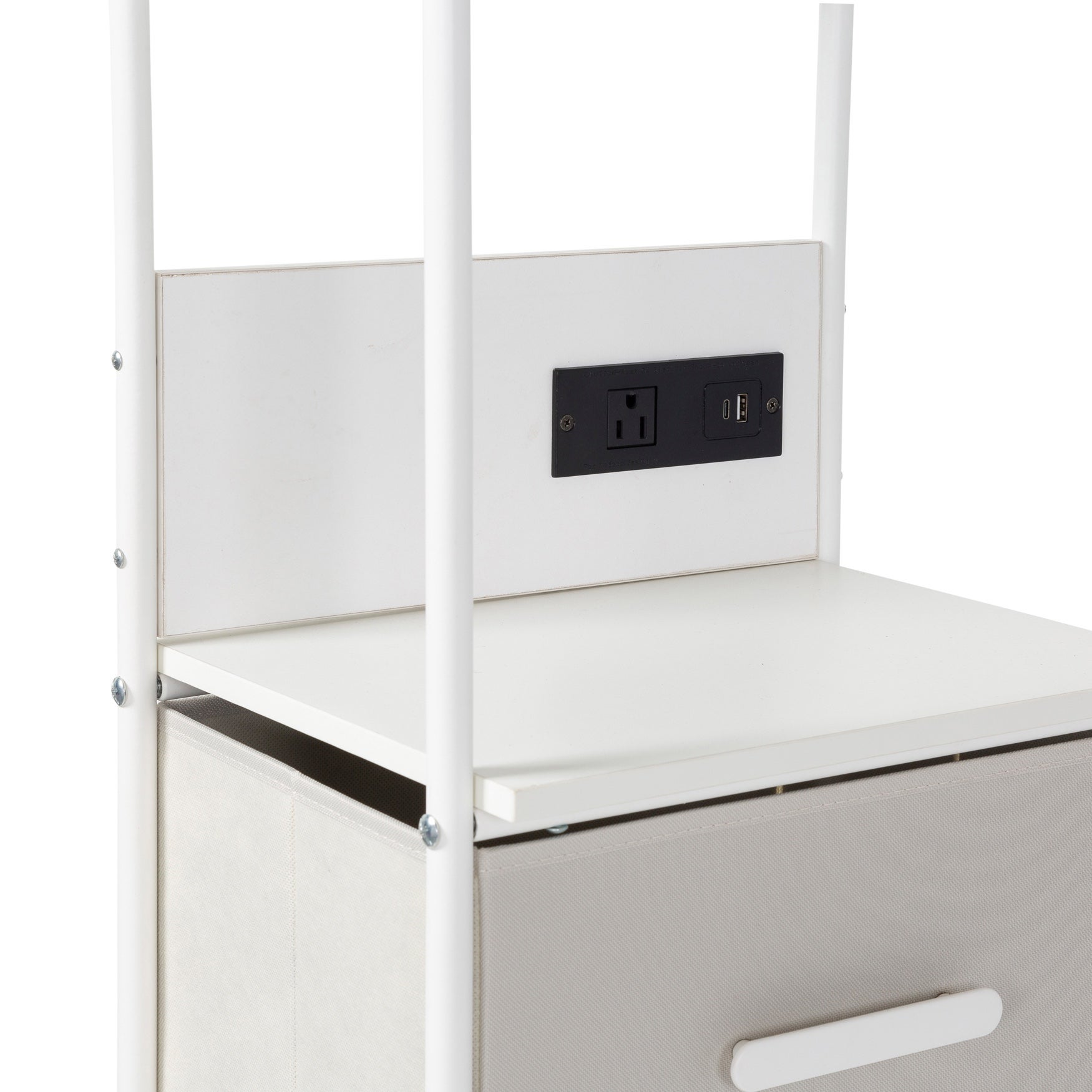 4-Drawer Cart With Charging Station image number 6