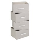 Stacked drawers unit as a slim cart