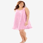 Short Embroidered Nightgown image number null