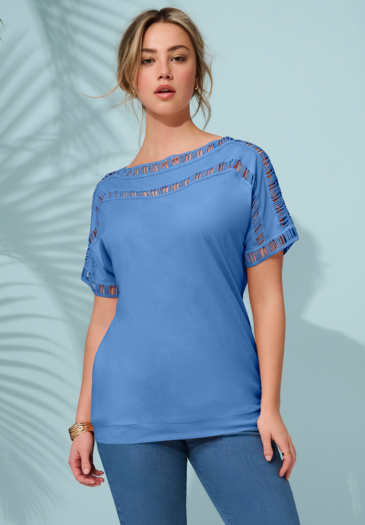 Ladder Stitch Tee image number 0