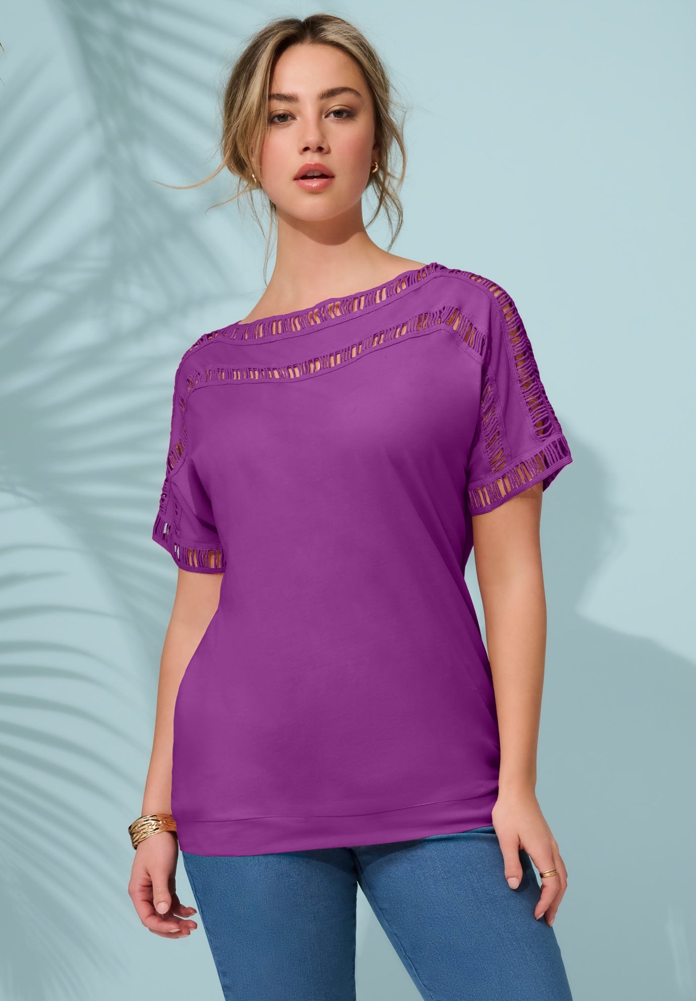 Ladder Stitch Tee image number 0