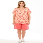 2-Piece Knit Tee and Short Set image number 0
