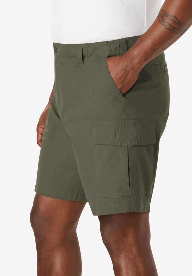 8" Moisture Wicking Cargo Shorts image number 2