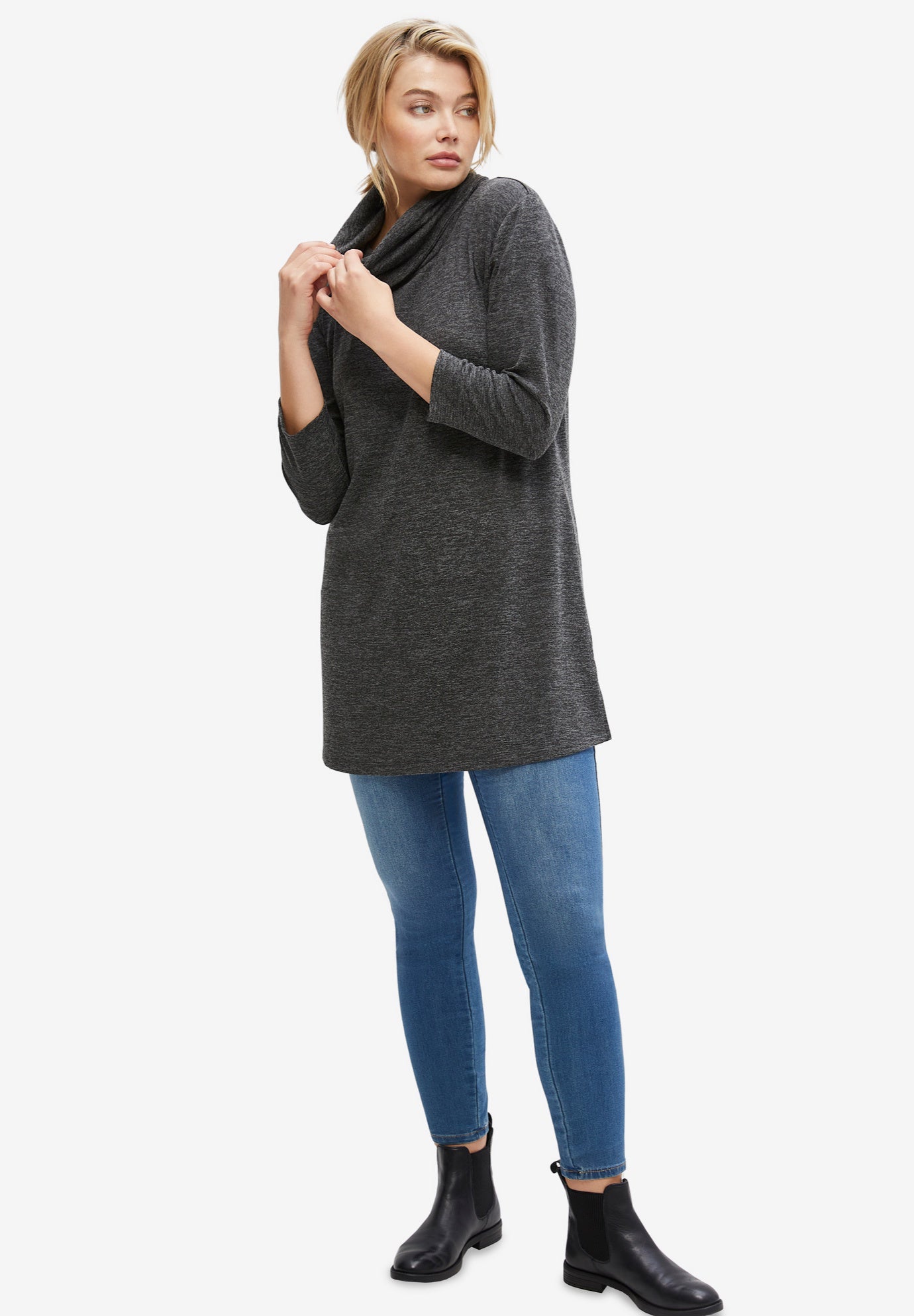 Cowl Neck Tunic image number 0