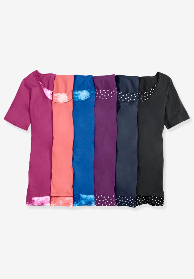 Layered-Look Print Tunic image number 5