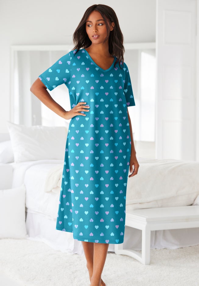 Long Print Sleepshirt image number 5
