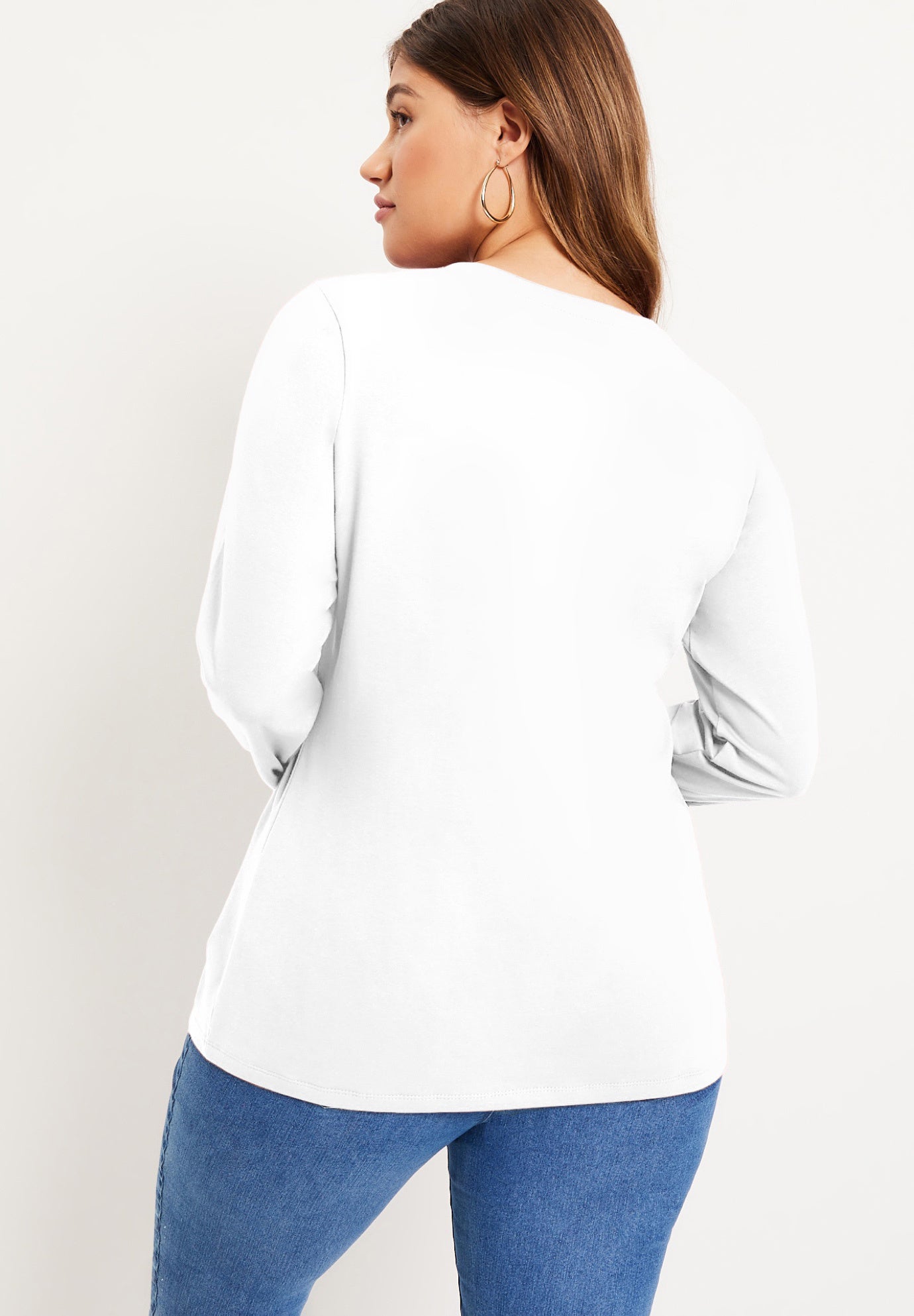 Long-Sleeve Crewneck One + Only Tee image number 2