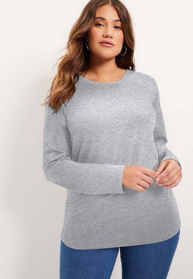 Long-Sleeve Crewneck One + Only Tee image number 0