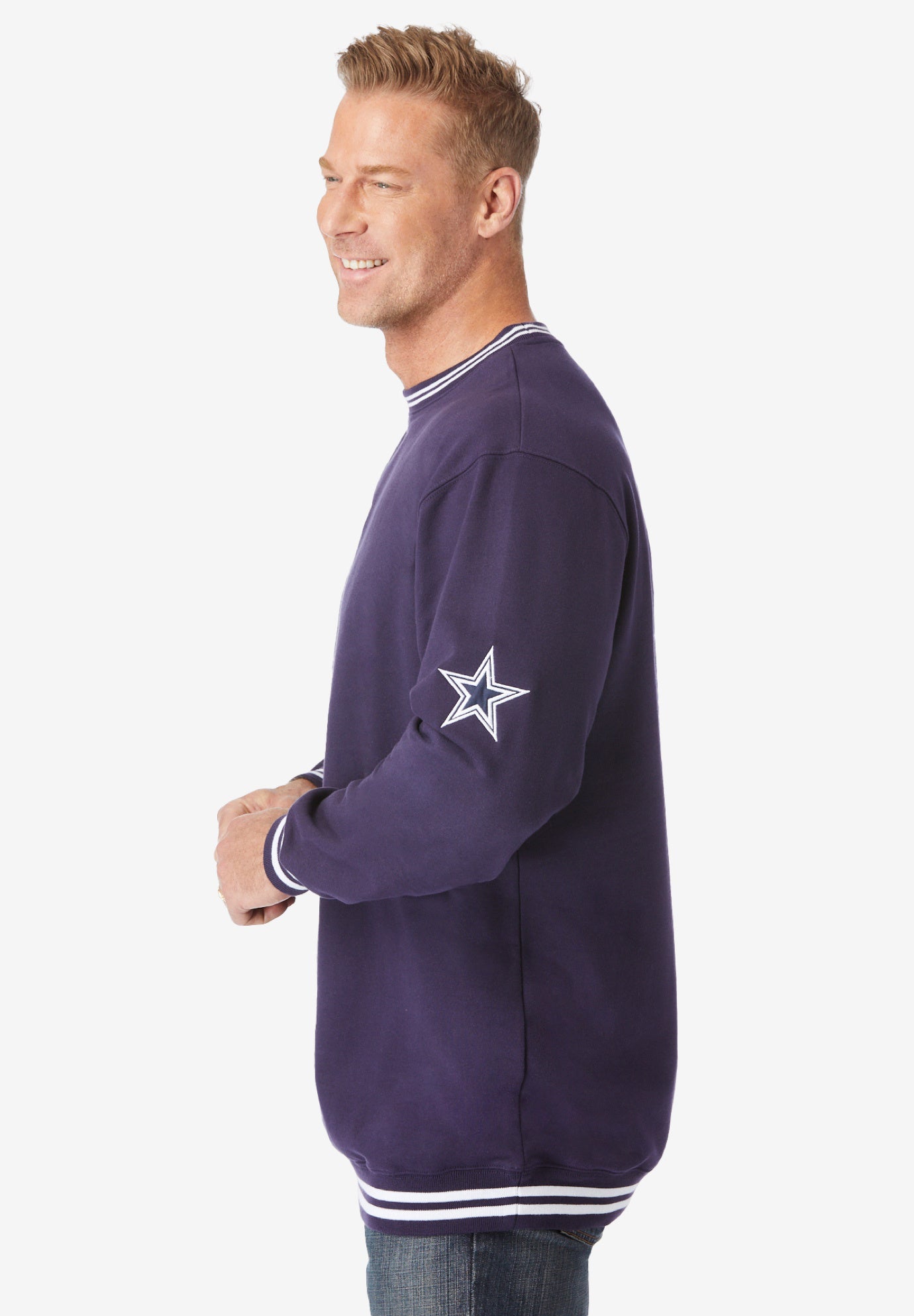 NFL&reg; Fleece Crewneck Sweatshirt image number 2