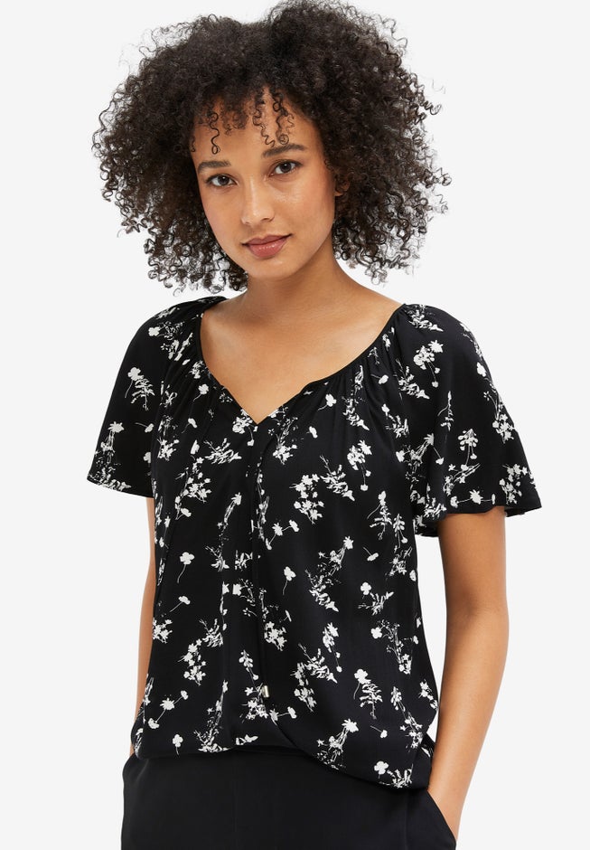 Flutter Sleeve Blouse image number 2