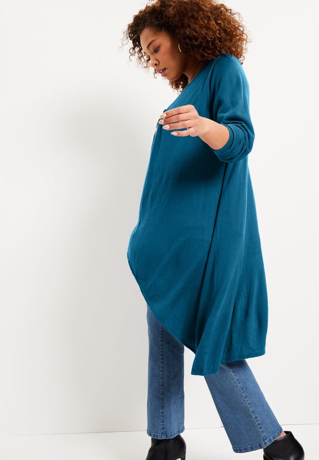 High-Low Cardigan image number 2