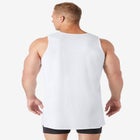 Longer Length Ribbed Cotton Tank image number null