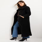 Maxi Teddy Fleece Coat image number null