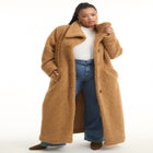 Maxi Teddy Fleece Coat image number 0