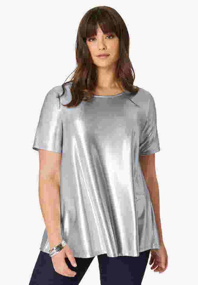 Metallic Swing Tee image number 0