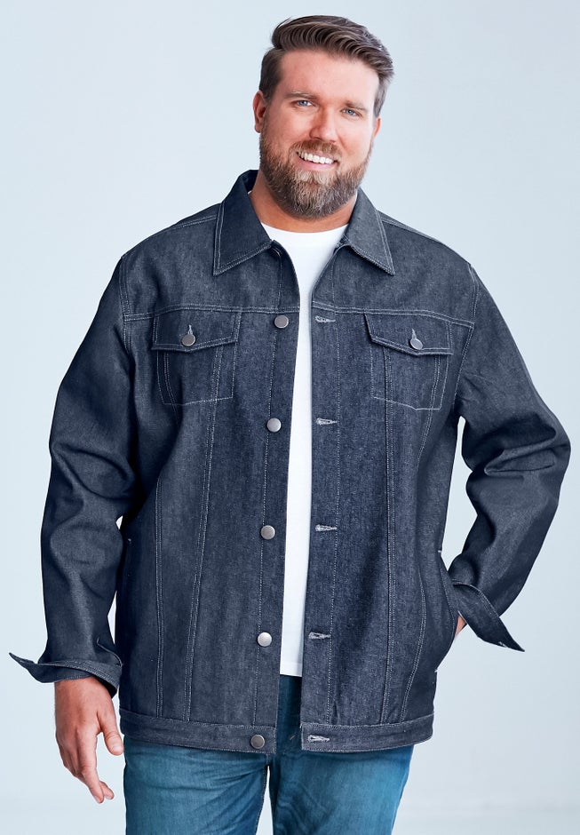 Lightweight Comfort Denim Jean Jacket image number 1