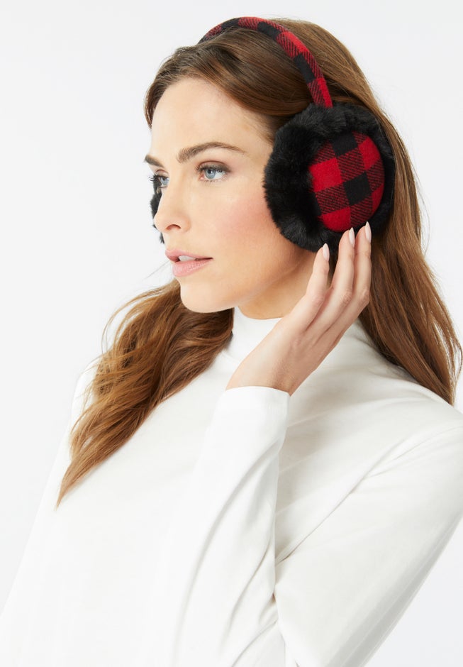 Faux Fur Earmuffs. image number 1
