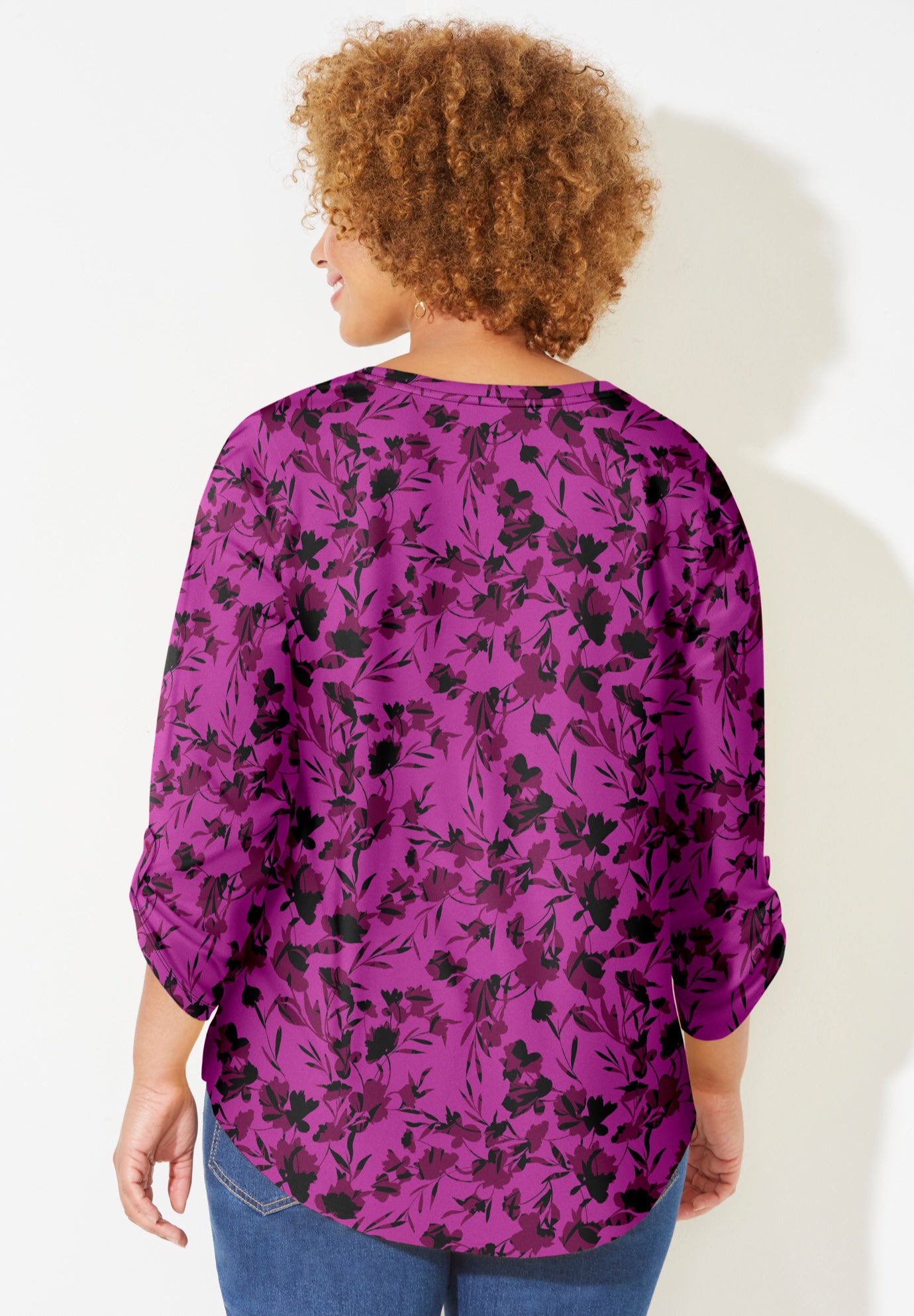 Liz&Me&reg; V-Neck Top image number 1