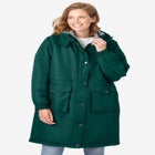 Mid-Length Microfiber Parka image number null