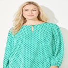 Liz&Me&reg; Keyhole Top image number null