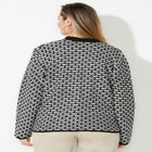 Liz&Me&reg; Tweed Button Cardigan image number 1