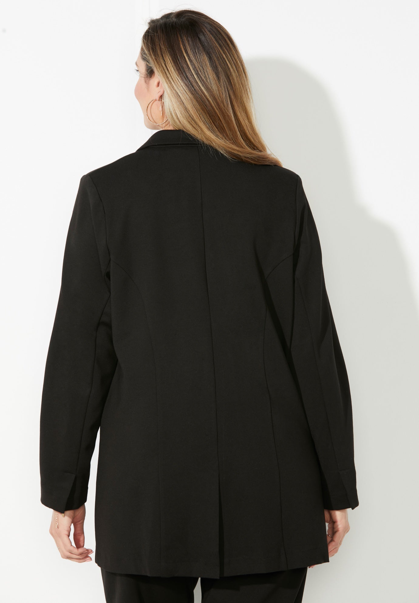 Liz&Me&reg; Ponte Knit Blazer image number 1