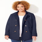 Liz&Me&reg; Military Peacoat image number null