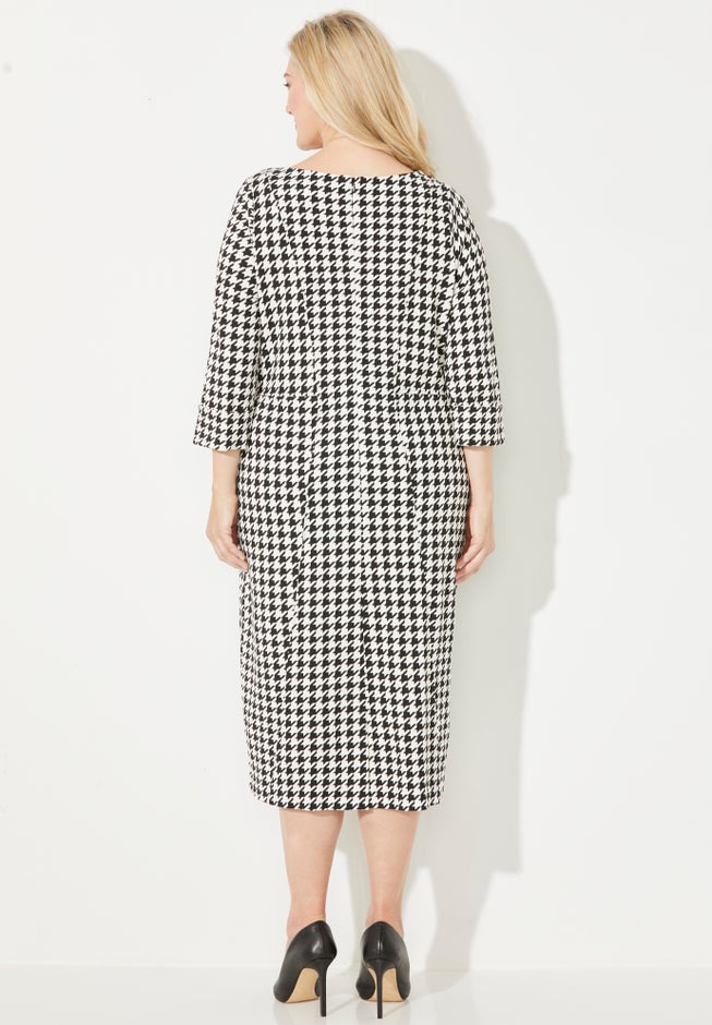 Liz&Me&reg; Ponte Knit Dress image number 1