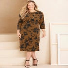 Liz&Me&reg; Ponte Knit Dress image number null