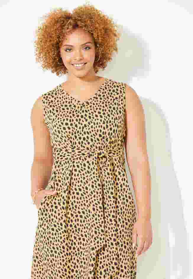 Liz&Me® Sleeveless Ponte Knit Dress image number 3