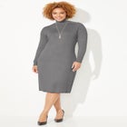 Liz&Me&reg; Mockneck Sweater Dress image number null