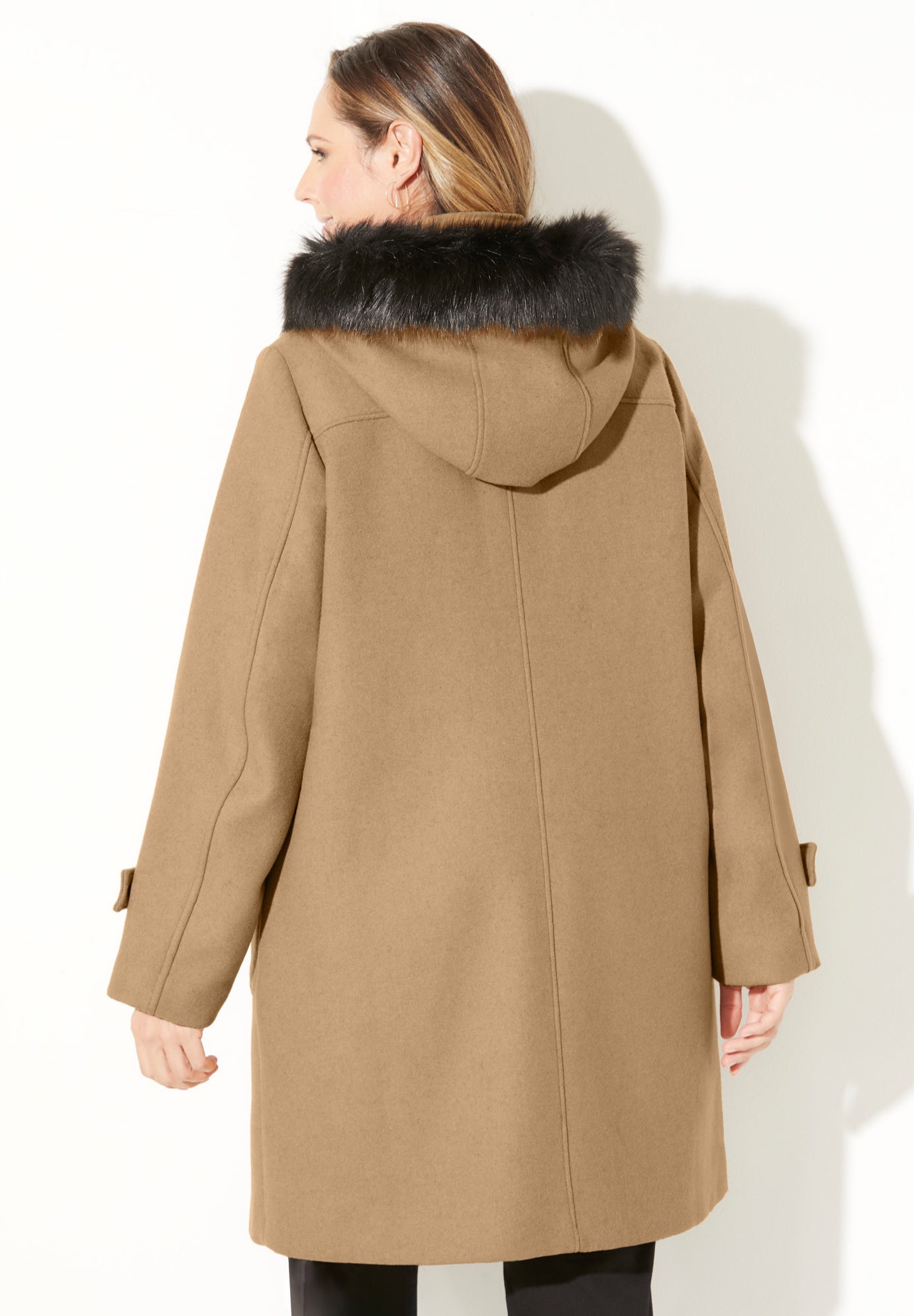 Wool Blend Toggle Peacoat image number 1