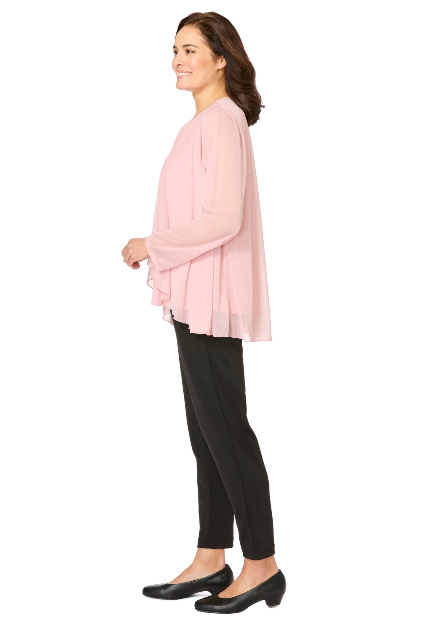 2-piece Sheer Jacket Set image number 2