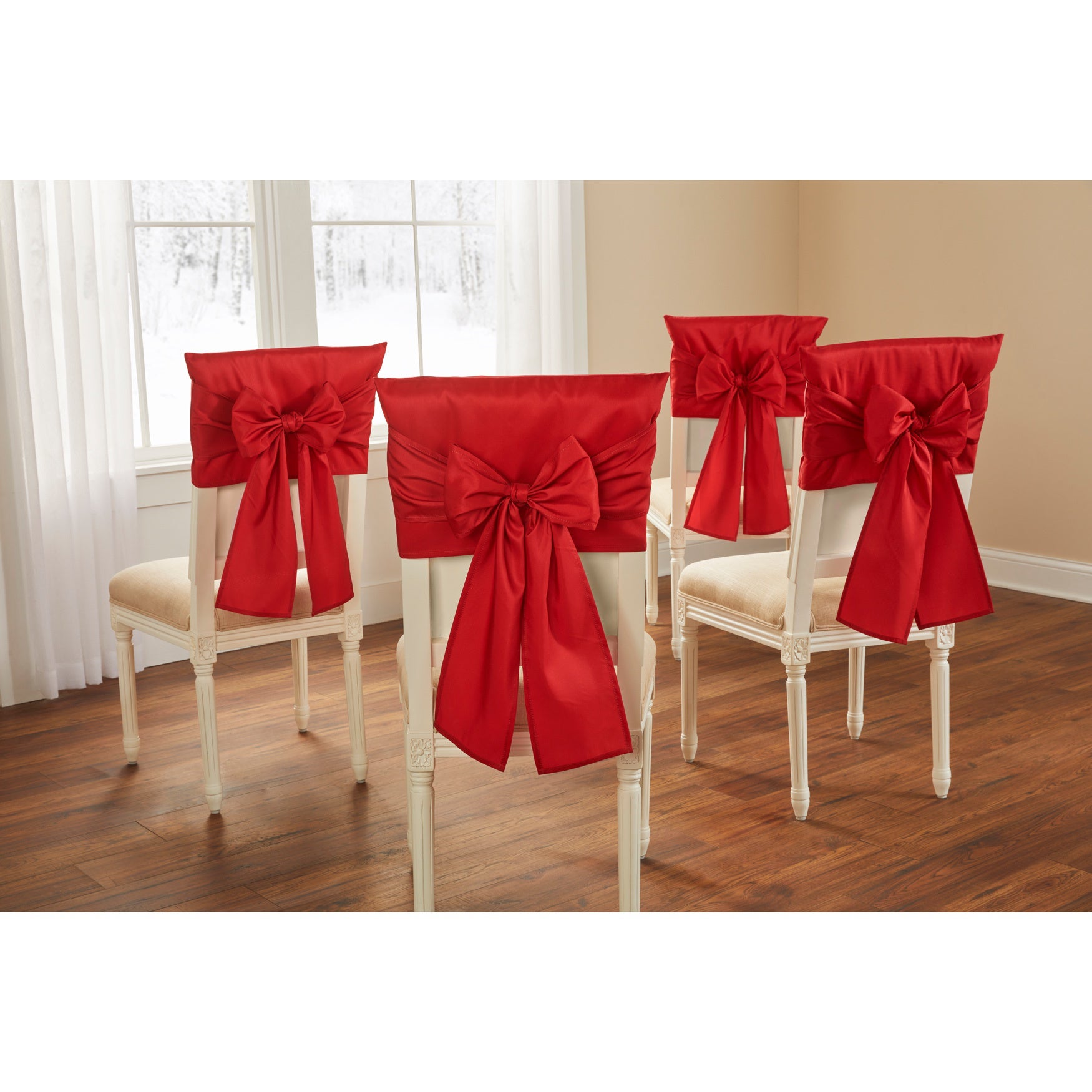 Set of 4 Chair Bows image number 0