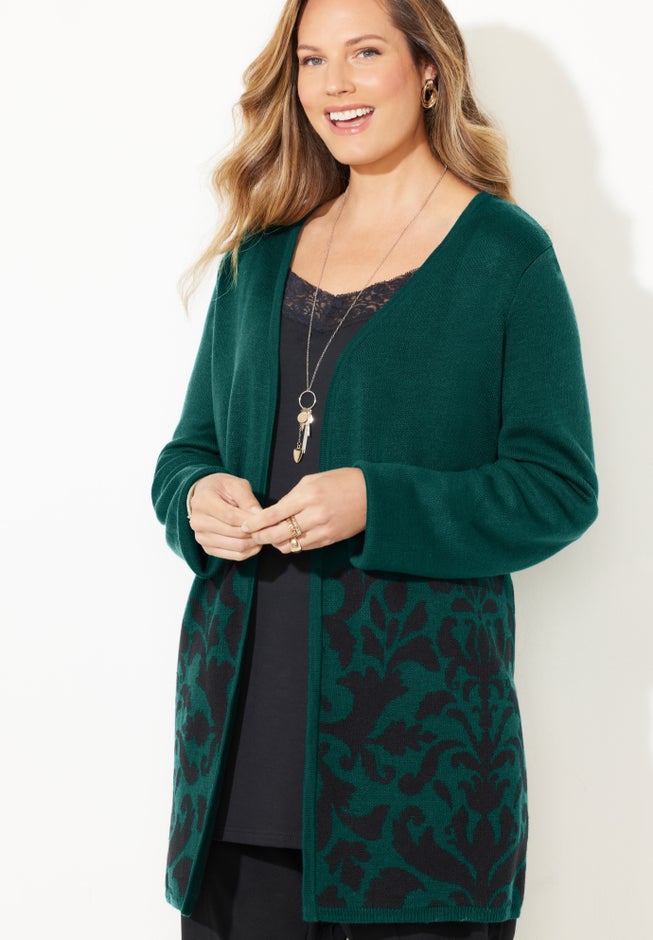 Jacquard Cardigan image number 3