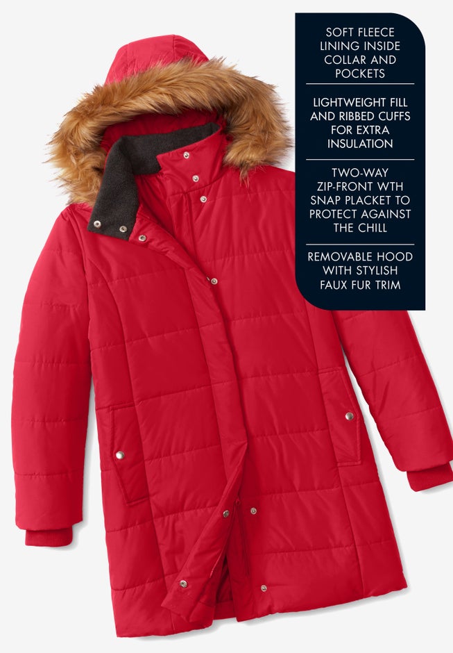 Short Length Puffer Jacket image number null