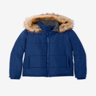 Plus Size Short Length Puffer Coat image number null