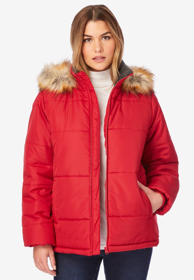 Short Length Puffer Jacket image number null