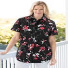 Perfect Short-Sleeve Collared Button Down Shirt image number null
