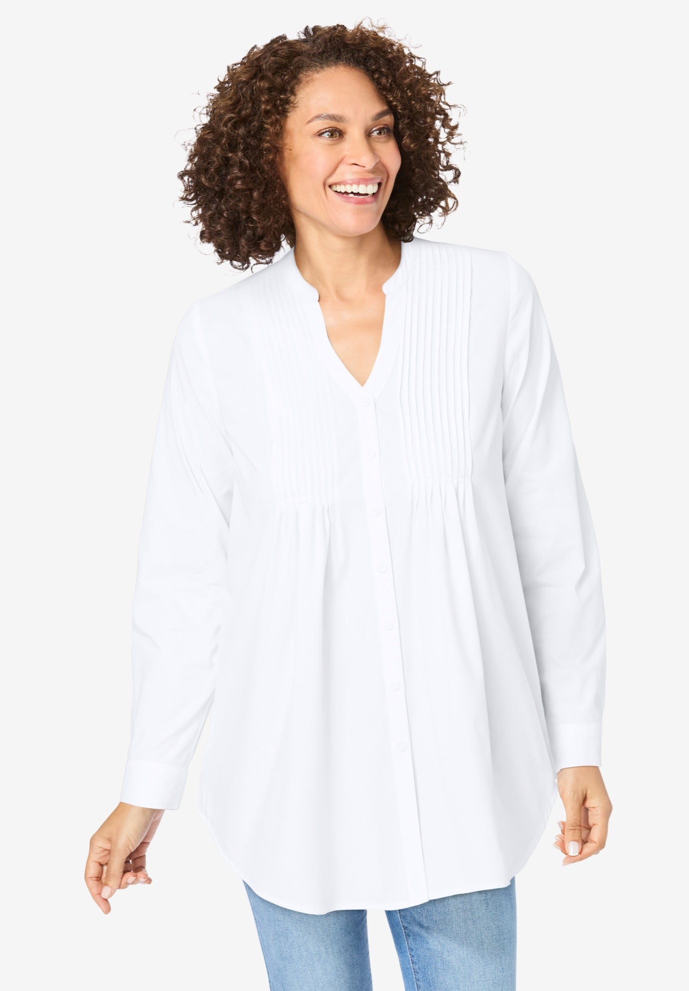 Perfect Pintuck Tunic image number 0
