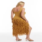 Sweater Fringe Maxi Dress image number null