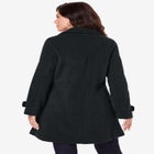 Plus Size Button Up Fleece Jacket image number 1