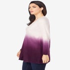 Fine Gauge Ombr&eacute; Sweater image number null