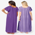 2-Pack Long Silky Gown image number 1