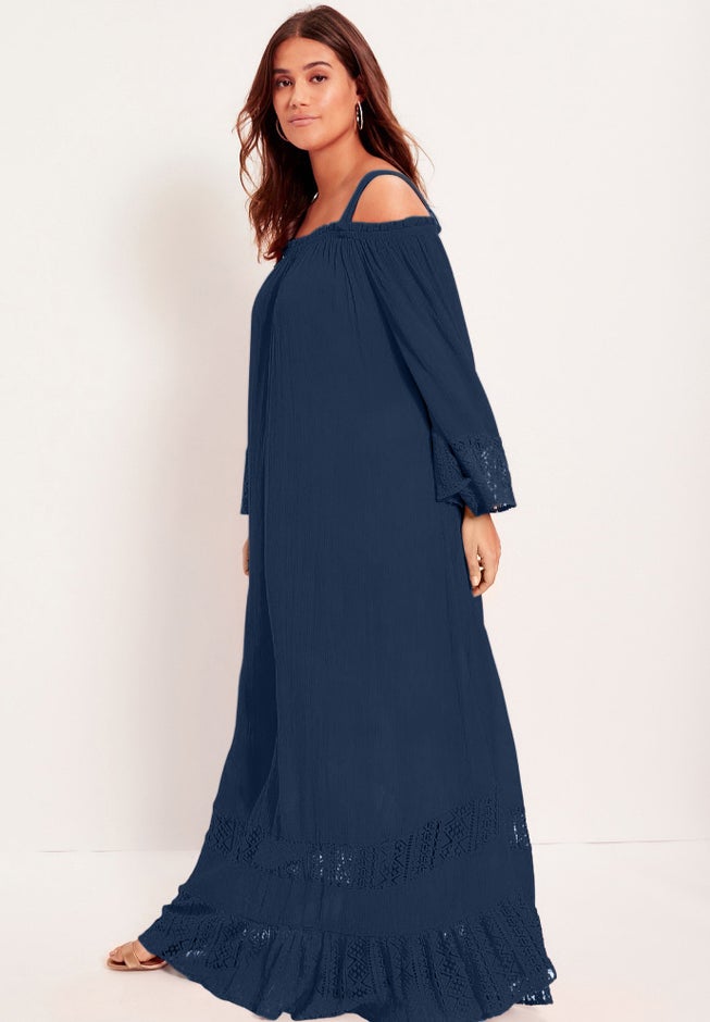 Off-The-Shoulder Maxi Dress image number 2