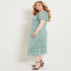 Square-Neck Lace Dress image number null