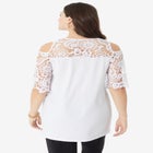 Cold Shoulder Ultrasmooth® Fabric Tunic image number null